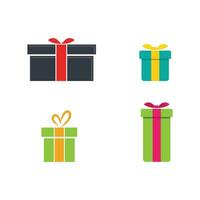 Gift Box Icon Vector