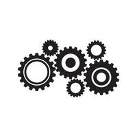 Gear vector icon illustration design