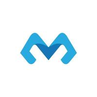 M Letter Logo Template vector