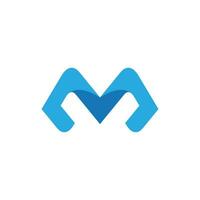 M Letter Logo Template vector