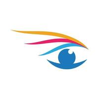 Eye Care vector logo design