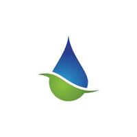 water drop Logo Template vector