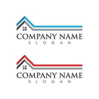 Property and Construction Logo design vector