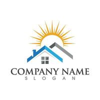 Property and Construction Logo design vector