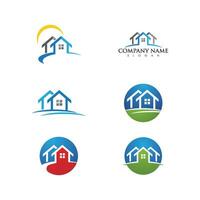 Property and Construction Logo design vector