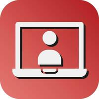 Administration Vector Glyph Gradient Background Icon For Personal And Commercial Use.