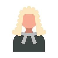 Judge Vector Flat Icon For Personal And Commercial Use.