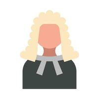 Judge Vector Flat Icon For Personal And Commercial Use.