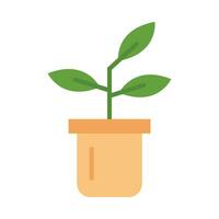 plantas vector plano icono para personal y comercial usar.