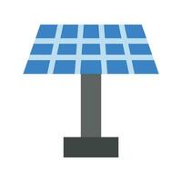 Solar Panel Vector Flat Icon For Personal And Commercial Use.