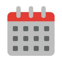 calendario vector plano icono para personal y comercial usar.