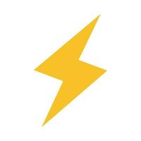 Lightning Vector Flat Icon For Personal And Commercial Use.