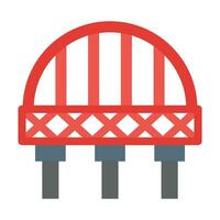 puente vector plano icono para personal y comercial usar.