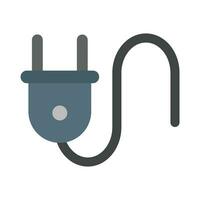 Plug Vector Flat Icon For Personal And Commercial Use.