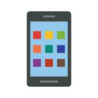 Mobile App Vector Flat Icon For Personal And Commercial Use.