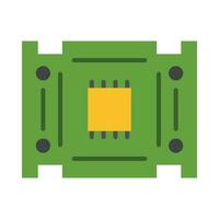 Pcb Board Vector Flat Icon For Personal And Commercial Use.