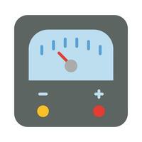 Voltmeter Vector Flat Icon For Personal And Commercial Use.