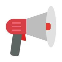 Megaphone Vector Flat Icon For Personal And Commercial Use.