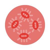 Virus Vector Flat Icon For Personal And Commercial Use.