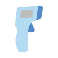 Thermometer gun Vector Flat Icon For Personal And Commercial Use.