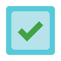 Check Box Vector Flat Icon For Personal And Commercial Use.