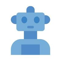 Robot Vector Flat Icon For Personal And Commercial Use.