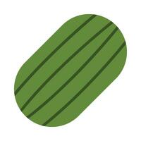 Ash Gourd Vector Flat Icon For Personal And Commercial Use.