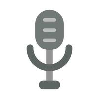 Podcast Vector Flat Icon For Personal And Commercial Use.