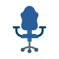 Office chair Vector Flat Icon For Personal And Commercial Use.