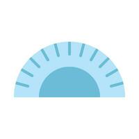 Protractor Vector Flat Icon For Personal And Commercial Use.