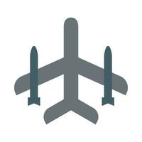 Jet Plane Vector Flat Icon For Personal And Commercial Use.