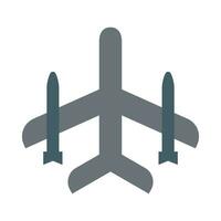 Jet Plane Vector Flat Icon For Personal And Commercial Use.