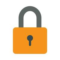 Lock Vector Flat Icon For Personal And Commercial Use.