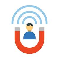 Lead Generation Vector Flat Icon For Personal And Commercial Use.