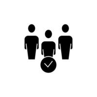 identify concept line icon. Simple element illustration.identify concept outline symbol design. vector