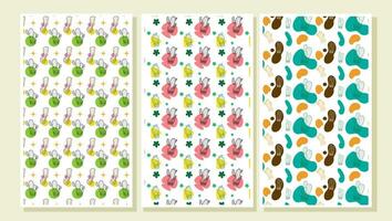 cactus seamless pattern, Seamless pattern with cute cactus on a summer background abstract. Vector illustration.