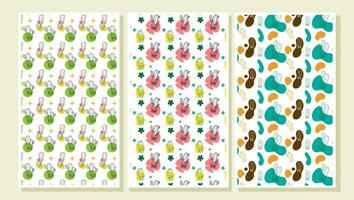 cactus seamless pattern, Seamless pattern with cute cactus on a summer background abstract. Vector illustration.