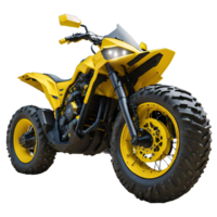 AI generated Atv bike isolated on transparent background png