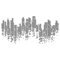 city skyline vector illustration