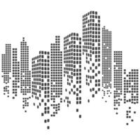 city skyline vector illustration