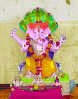 Indian Hindu God Ganesha idol photo