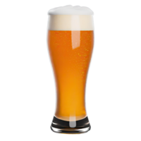 AI generated Beer glass isolated on transparent background png