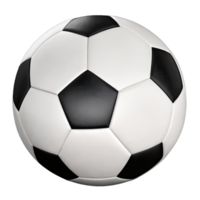 AI generated soccer ball on transparent background png