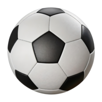 ai generiert Fußball Ball auf transparent Hintergrund png