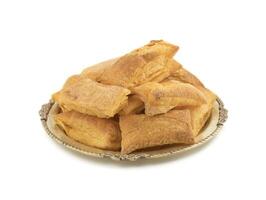 Crunchy Puff Khari Snack Bakery Food photo