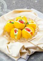 Indian Delicious Bengali Sweet Food photo