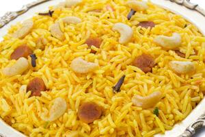 Indian Cuisine Pulao photo