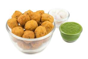 Indian Spicy Street Food Dal Vada photo