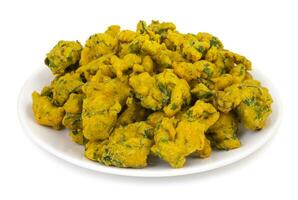 Indian Favourite Street Fried Food Pakora photo