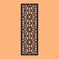 Simple Vector Pattern for CNC Laser Cutting, Decoration, and Ornament